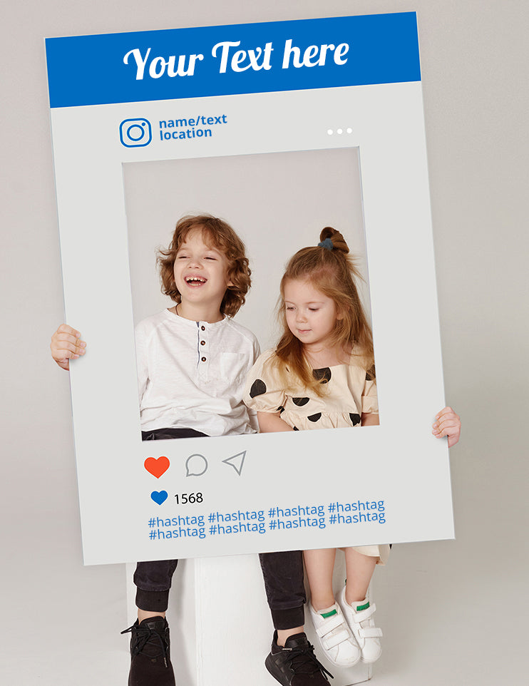 Instagram-Fotorahmen zum Fotografieren