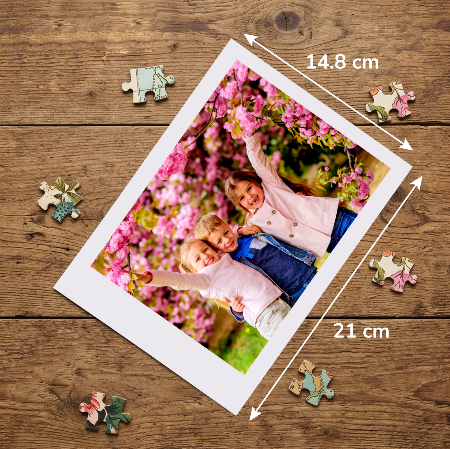 Fotopuzzle 1500 Elemente 58 x 85 cm in einem Beutel