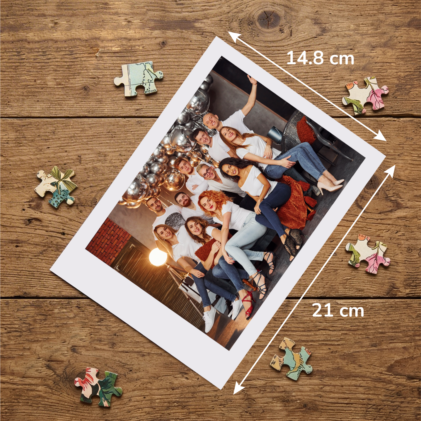 Fotopuzzle 2000 Elemente 68 x 96 cm in einem Beutel