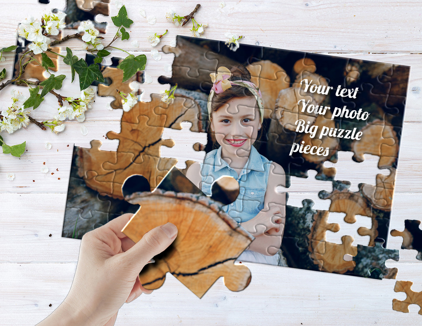 Fotopuzzle 50 GIGA Elemente 60 x 85 cm in einem Beutel