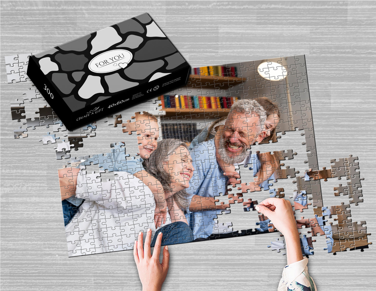 Fotopuzzle 300 Elemente 40 x 60 cm in einer Box