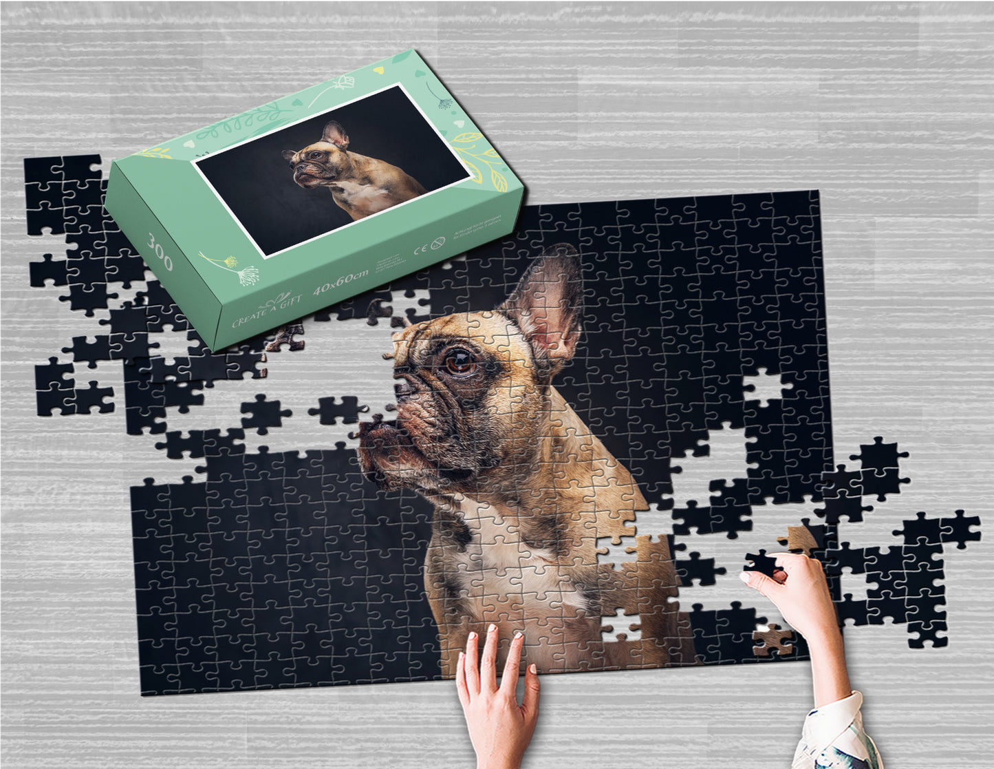 Fotopuzzle 300 Elemente 40 x 60 cm in einer Box