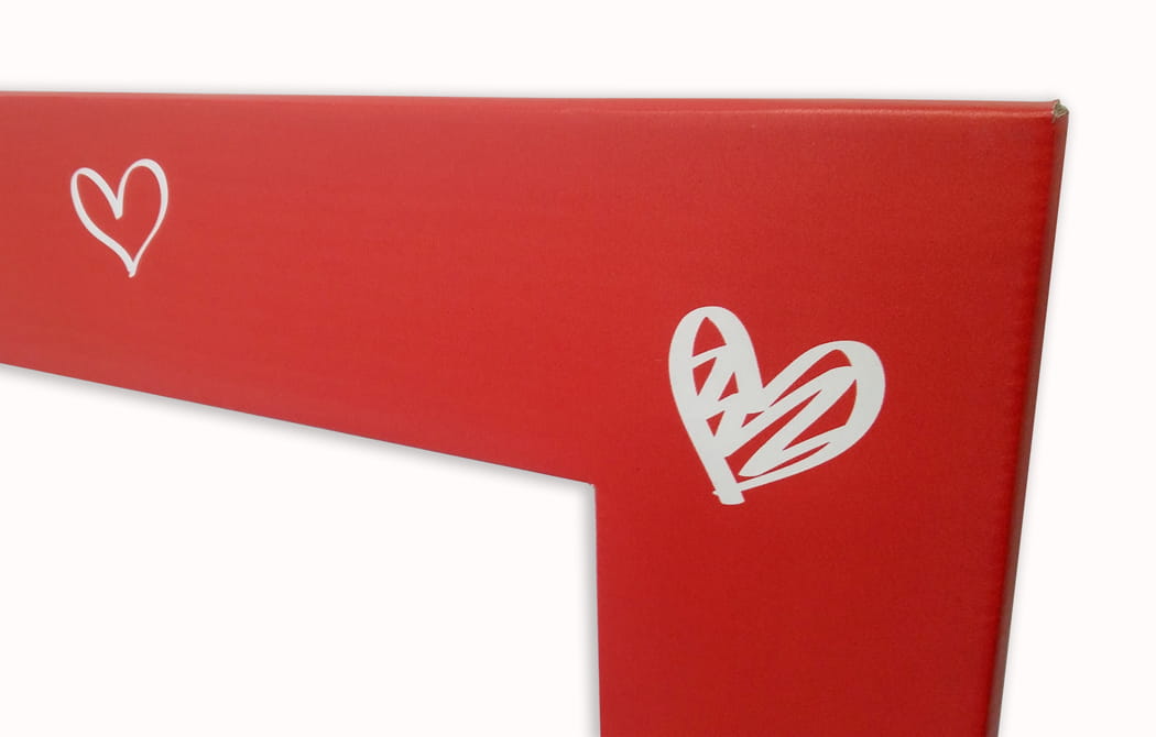 Fotorahmen zum Fotografieren - "LOVE"
