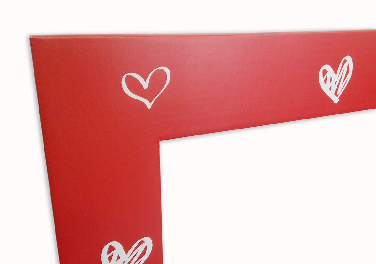 Fotorahmen zum Fotografieren - "LOVE"