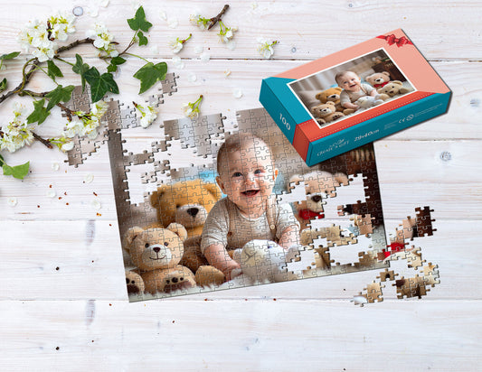 Fotopuzzle 100 Elemente 27 x 41 cm in einer Box