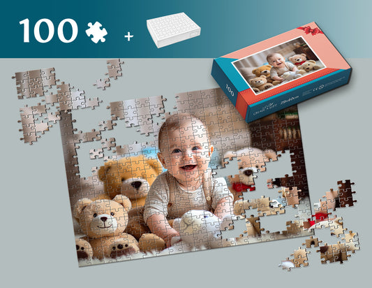 Fotopuzzle 100 Elemente 27 x 41 cm in einer Box