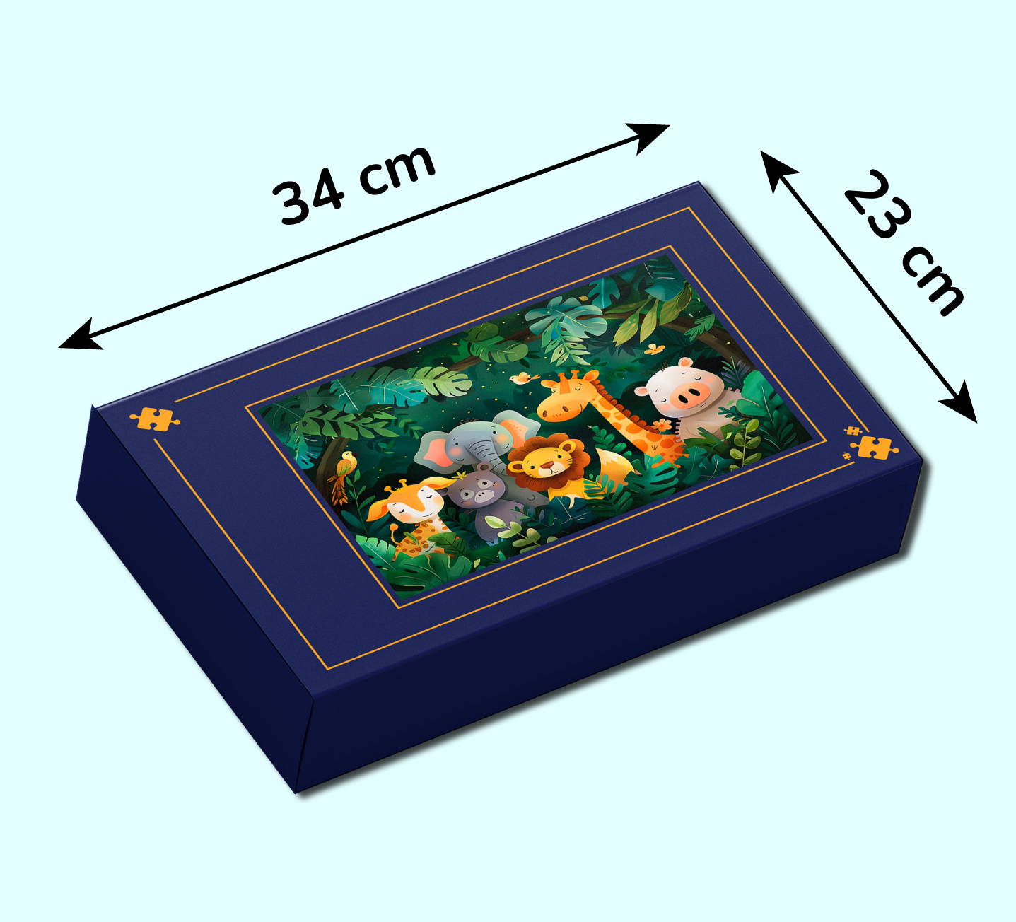 Fotopuzzle 100 GIGA Elemente 60 x 85 cm in einer Box