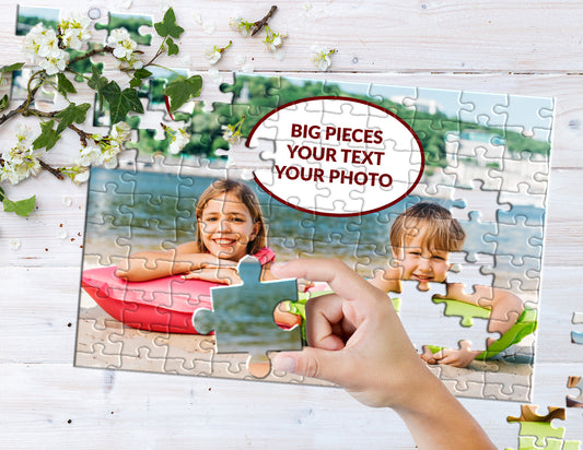 Fotopuzzle 100 GIGA Elemente 60 x 85 cm in einem Beutel