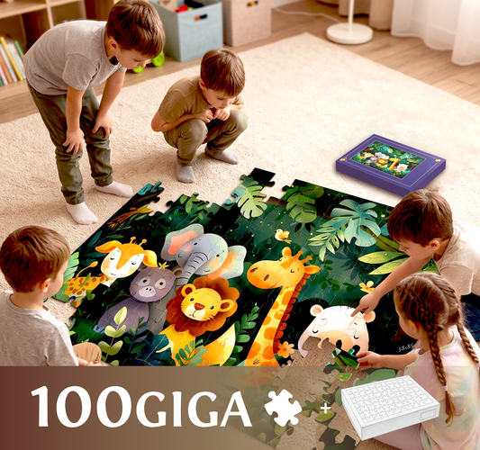 Fotopuzzle 100 GIGA Elemente 60 x 85 cm in einer Box