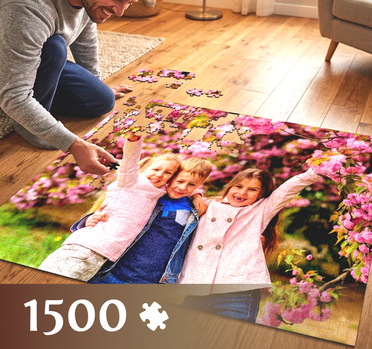 Fotopuzzle 1500 Elemente 58 x 85 cm in einem Beutel
