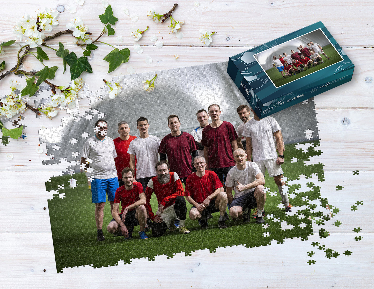 Fotopuzzle 3000 Elemente 85 x 116 cm in einer Box