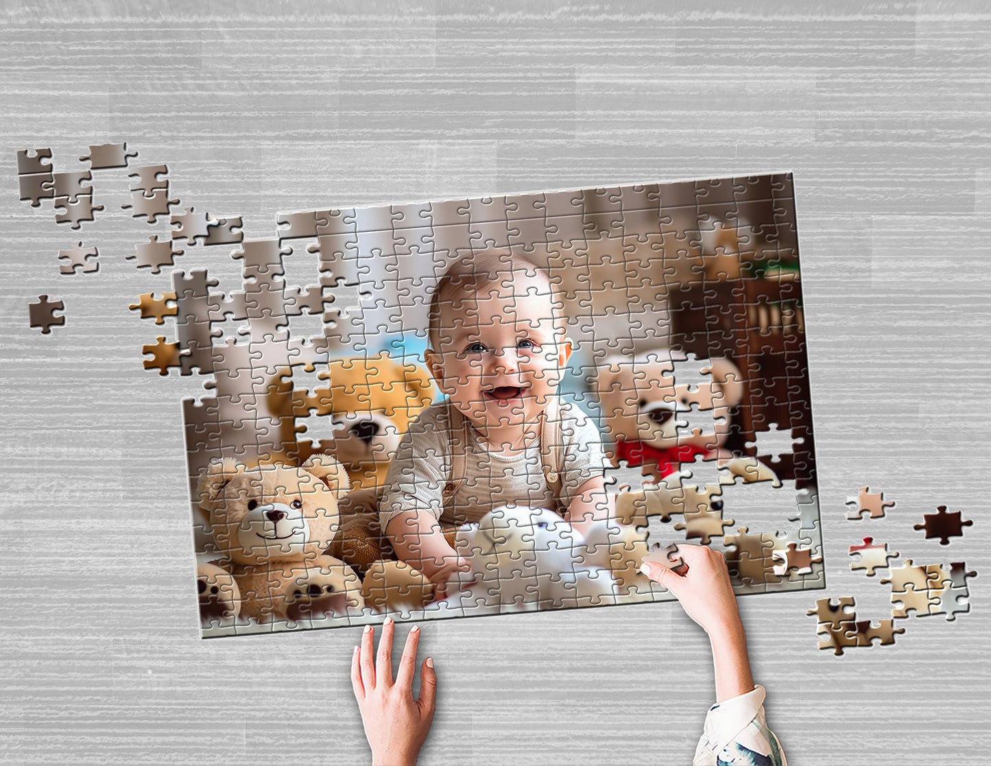 Fotopuzzle 50 GIGA Elemente 60 x 85 cm in einem Beutel