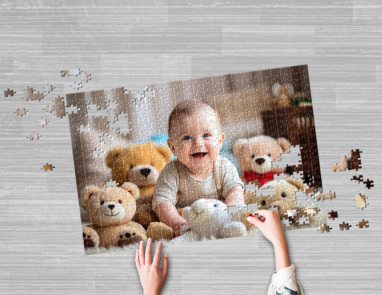 Fotopuzzle 500 Elemente 33 x 47 cm in einem Beutel