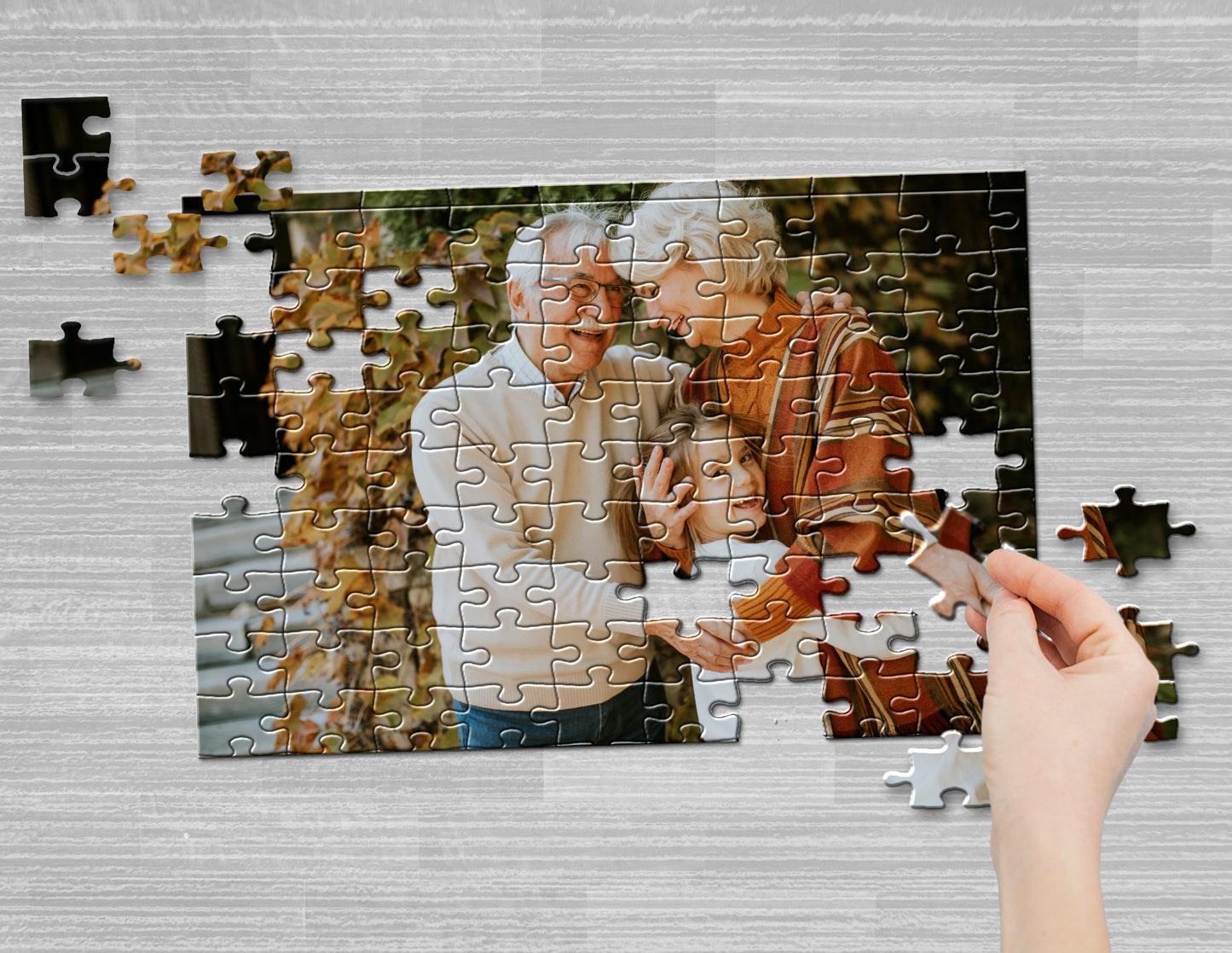 Fotopuzzle 50 GIGA Elemente 60 x 85 cm in einem Beutel