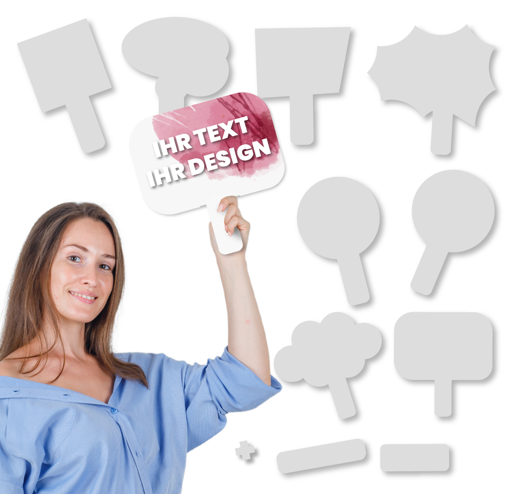 Fotobox Schilder personalisiert Set 8 + 2