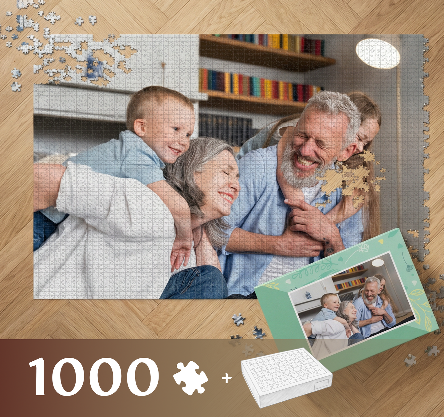 Fotopuzzle 1000 Elemente 48 x 68 cm in einer Box