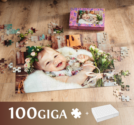 Fotopuzzle 100 GIGA Elemente 60 x 85 cm in einer Box