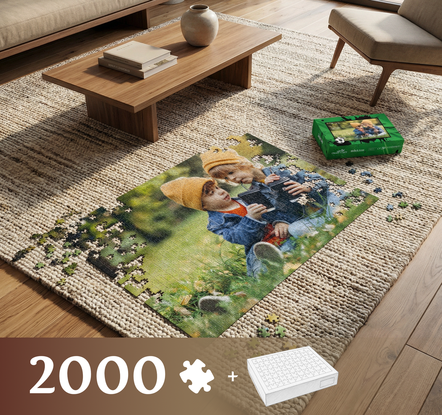 Fotopuzzle 2000 Elemente 68 x 96 cm in einer Box