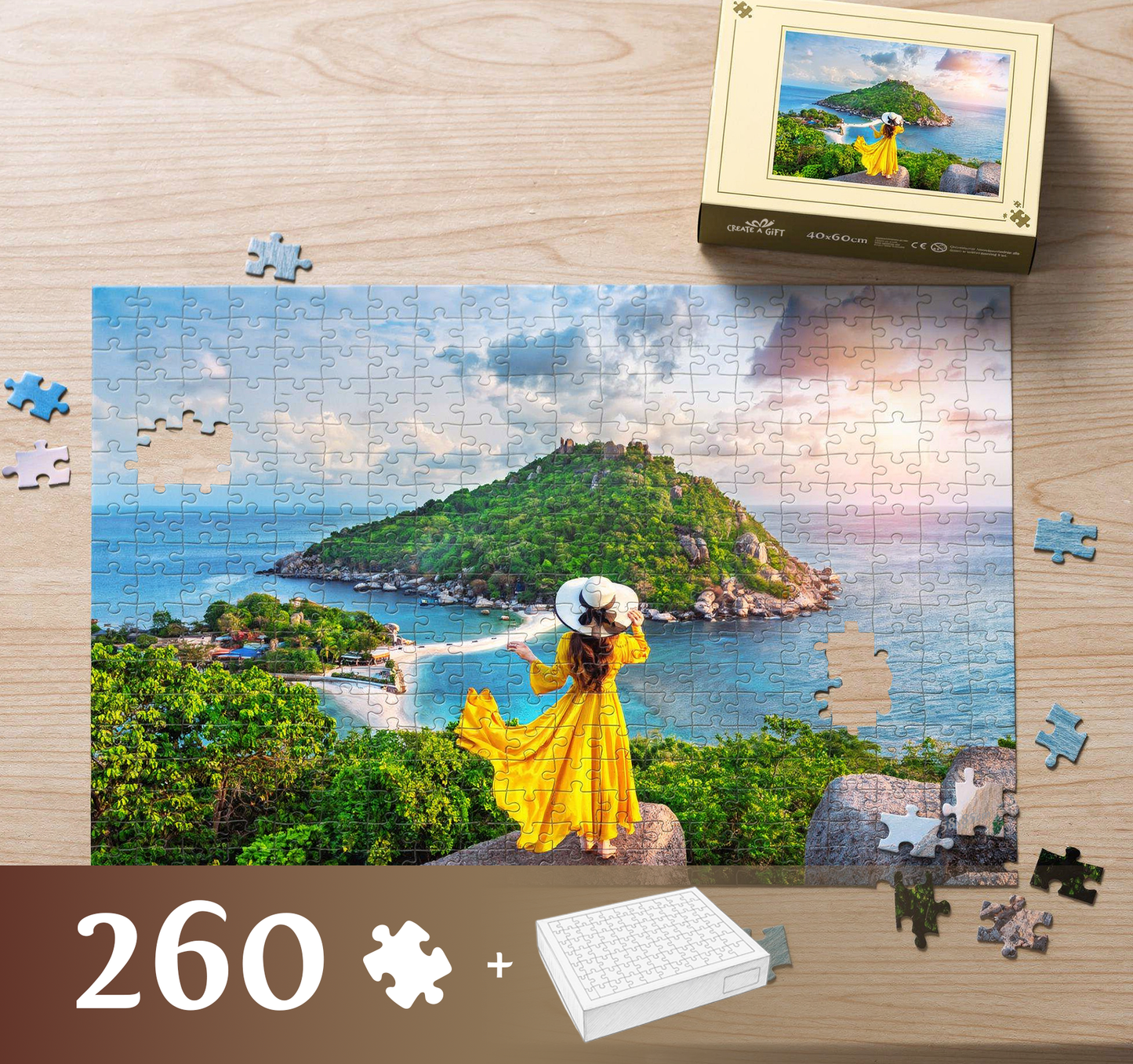 Fotopuzzle 300 Elemente 40 x 60 cm in einer Box