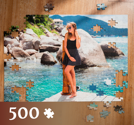 Fotopuzzle 500 Elemente 33 x 47 cm in einem Beutel