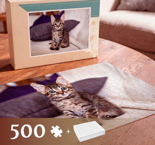 Fotopuzzle 500 Elemente 33 x 47 cm in einer Box