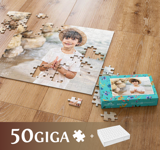 Fotopuzzle 50 GIGA Elemente 60 x 85 cm in einer Box